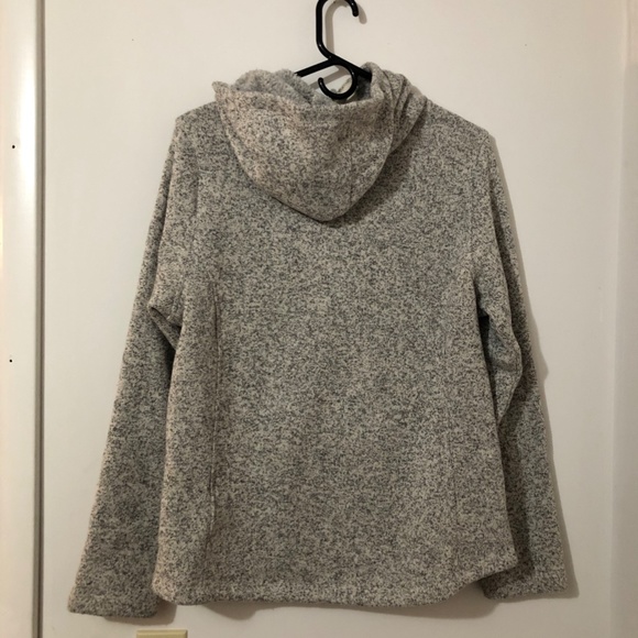 Northface CRESCENT HOODED PULLOVER/ Size: M/ Colour: WILD OAT HEATHER - Picture 3 of 4